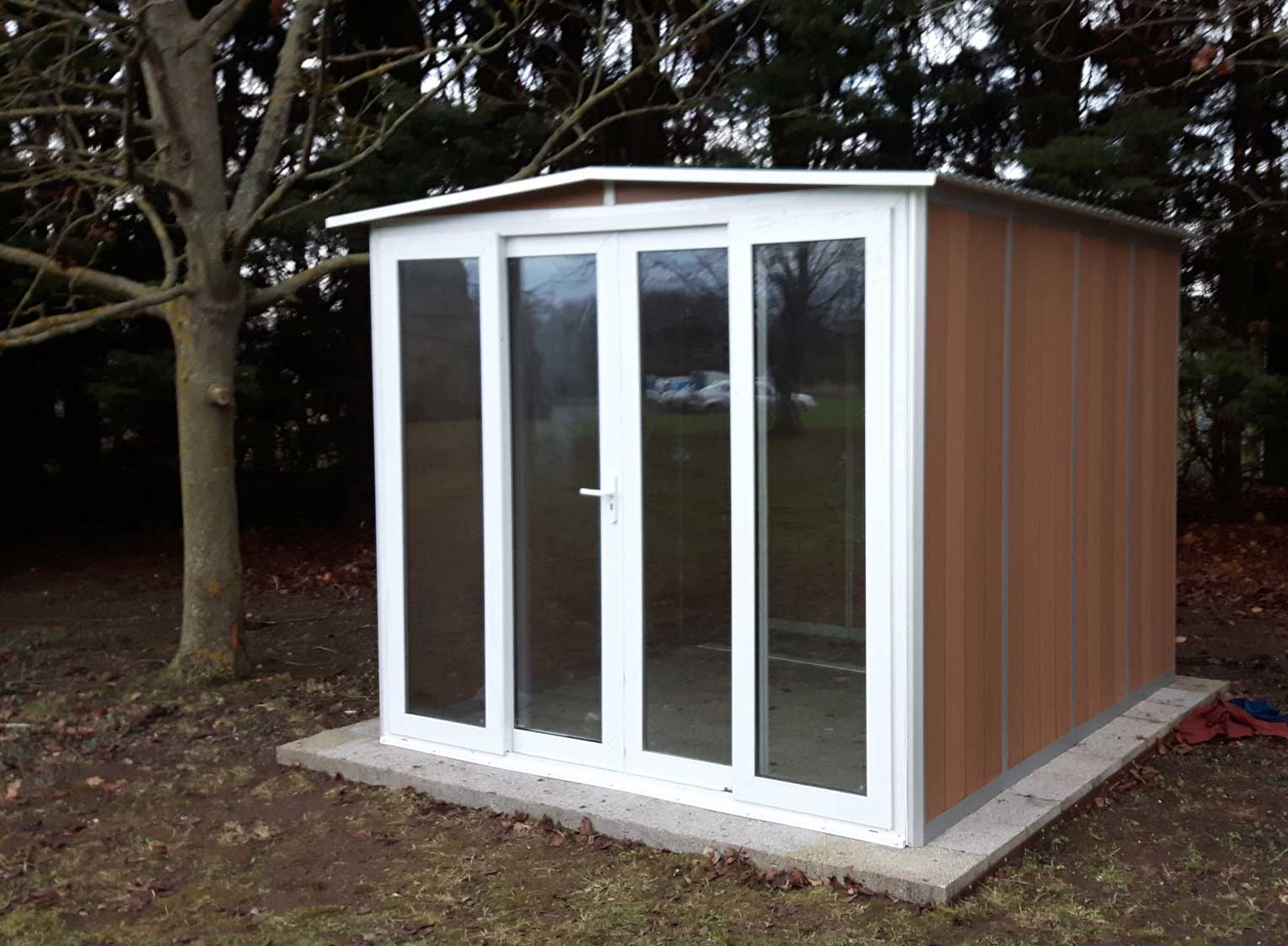 Garden Room Concrete Sheds called LeoShed